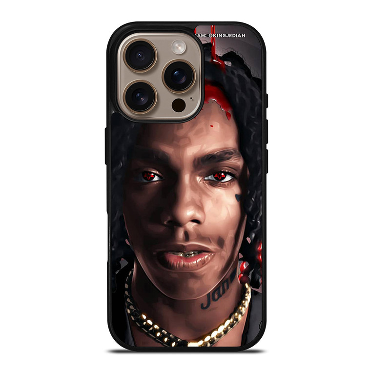 YNW MELLI RAPPER ART iPhone 16 Pro Case