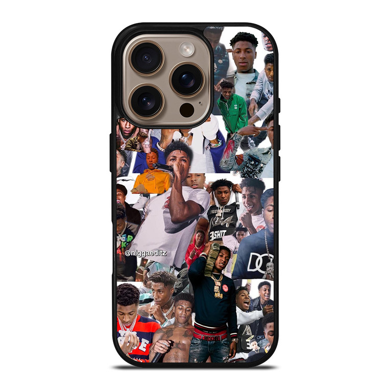 YOUNGBOY NBA COLLAGE iPhone 16 Pro Case