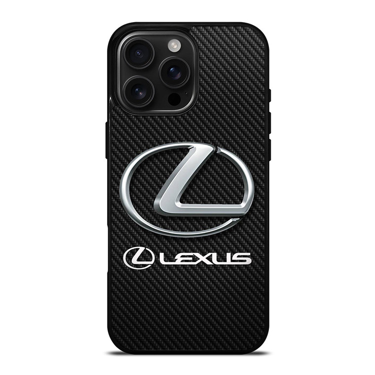 LEXUS CARBON LOGO iPhone 16 Pro Max Case