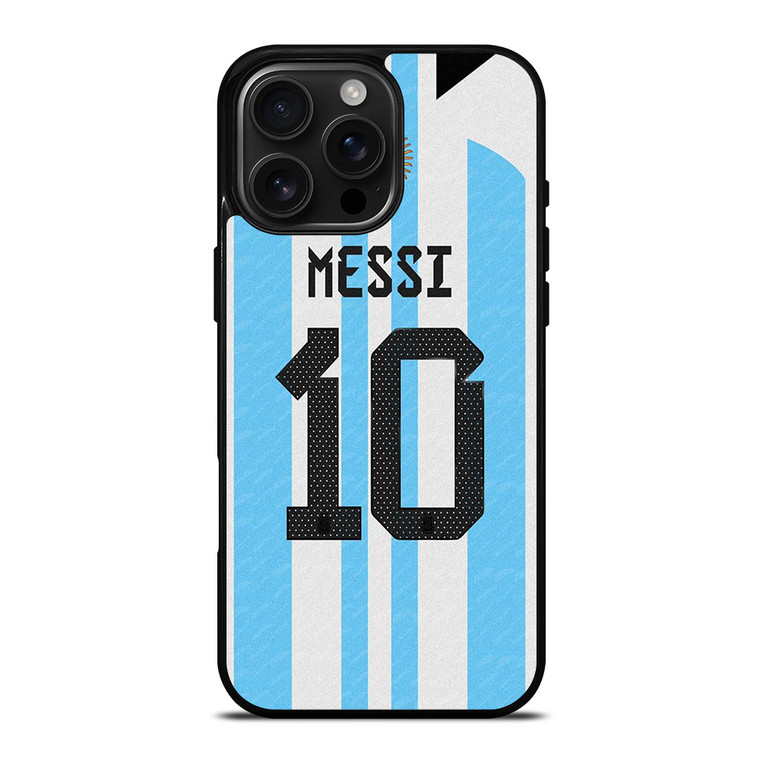 LIONEL MESSI ARGENTINA JERSEY iPhone 16 Pro Max Case
