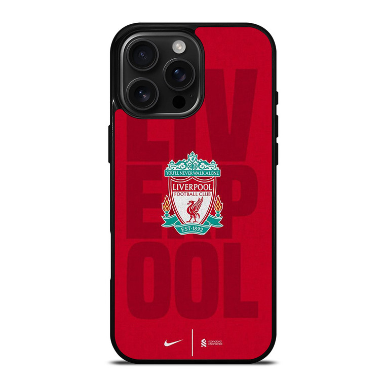 LIVERPOOL FC NIKE LOGO iPhone 16 Pro Max Case