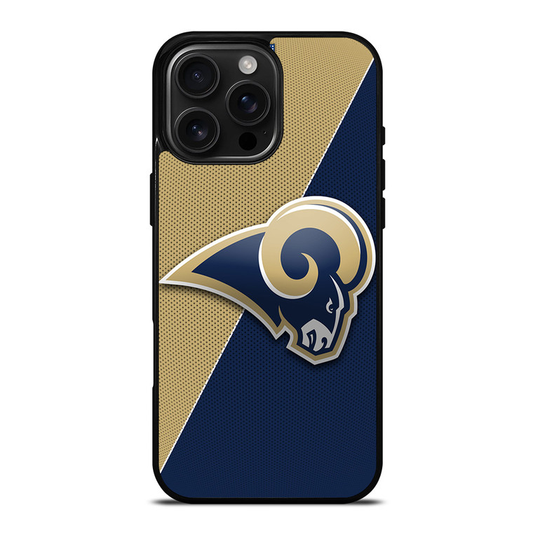 LOS ANGELES RAMS NFL LOGO iPhone 16 Pro Max Case