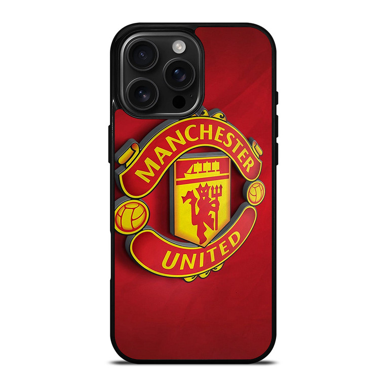 MANCHESTER UNITED EMBLEM iPhone 16 Pro Max Case