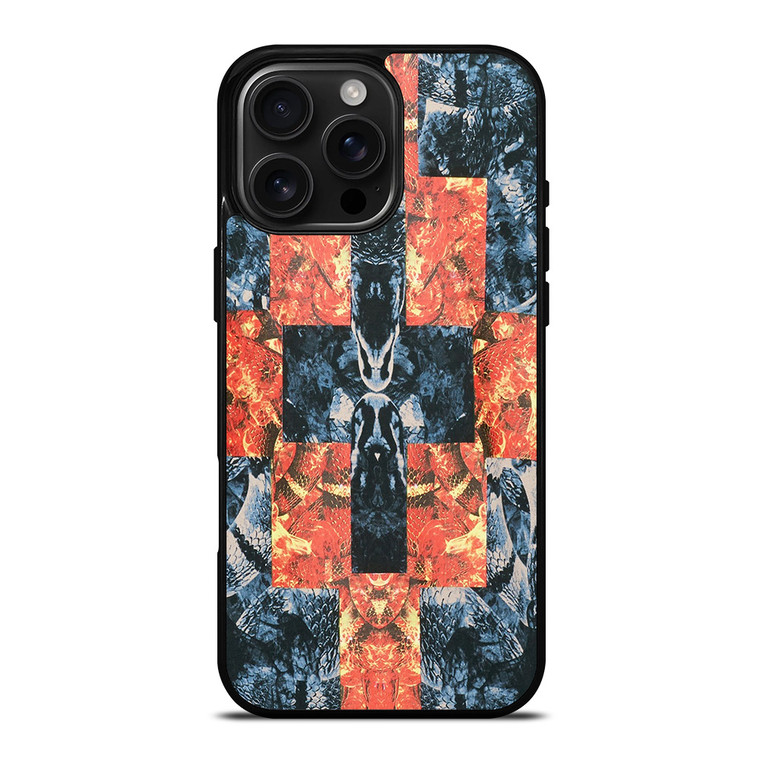 MARCELO BURLON ABSTRACT ART iPhone 16 Pro Max Case