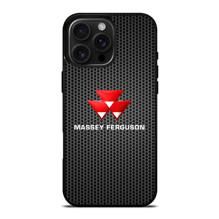 MASSEY FERGUSON METAL LOGO iPhone 16 Pro Max Case