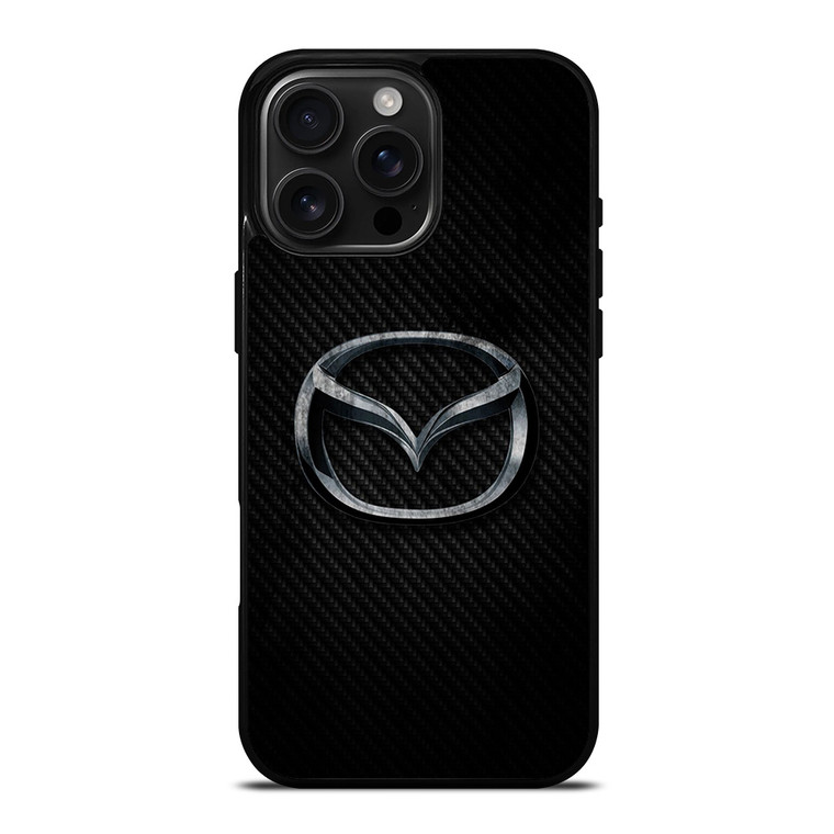 MAZDA CARBON LOGO iPhone 16 Pro Max Case