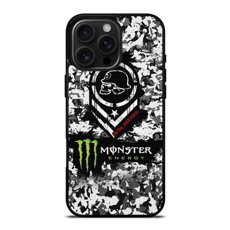 METAL MULISHA MONSTER ENERGY CAMO iPhone 16 Pro Max Case
