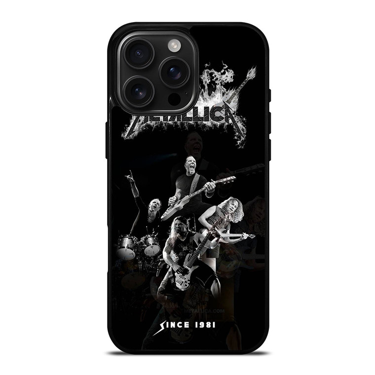METALLICA 1981 iPhone 16 Pro Max Case