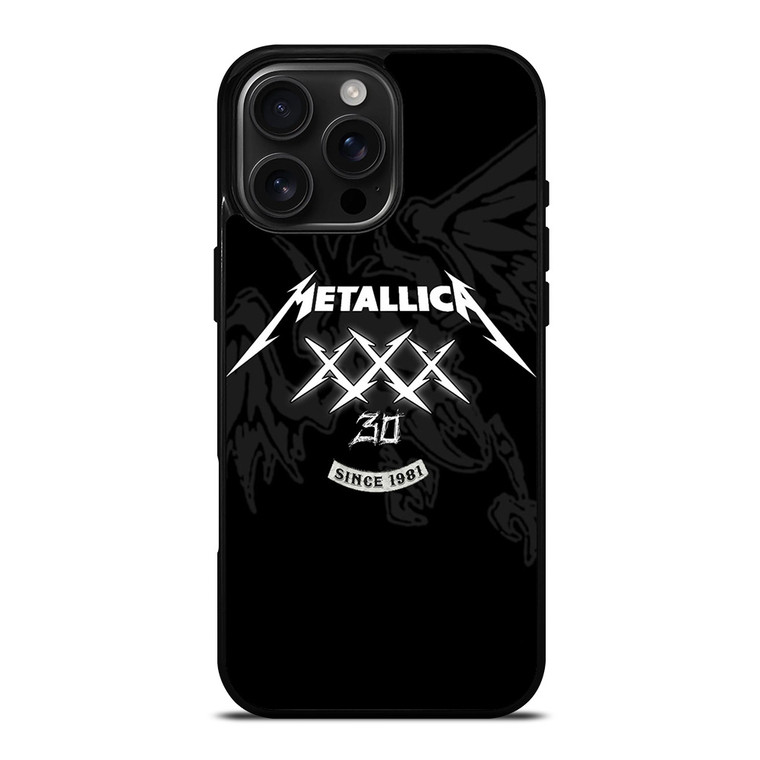 METALLICA ROCK BAND LOGO iPhone 16 Pro Max Case