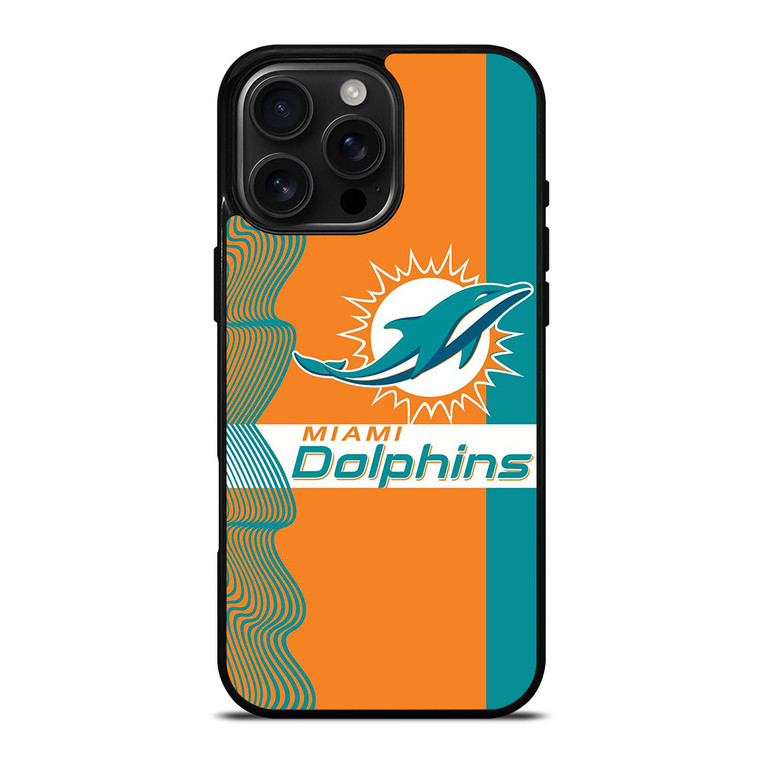 MIAMI DOLPHINS WALPPAPER NFL iPhone 16 Pro Max Case