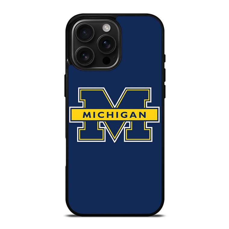 MICHIGAN UNIVERSITY LOGO iPhone 16 Pro Max Case