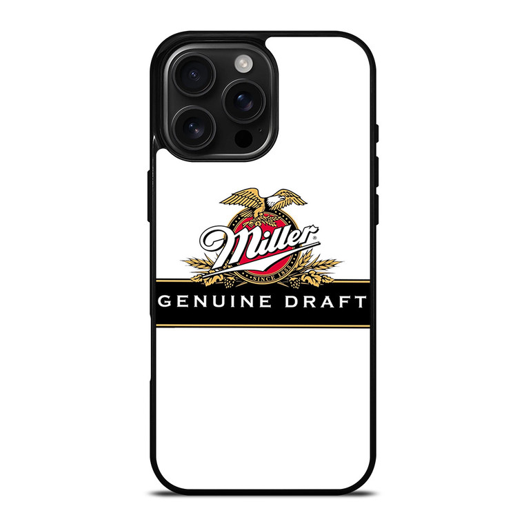 MILLER GENUINE DRAFT BEER CAN iPhone 16 Pro Max Case