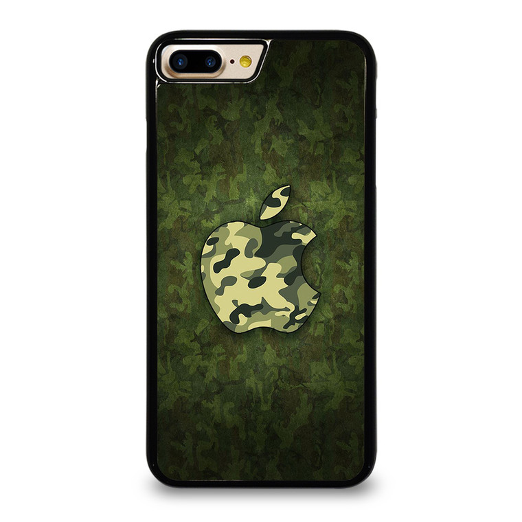 APPLE LOGO CAMO GREEN iPhone 7 Plus Case