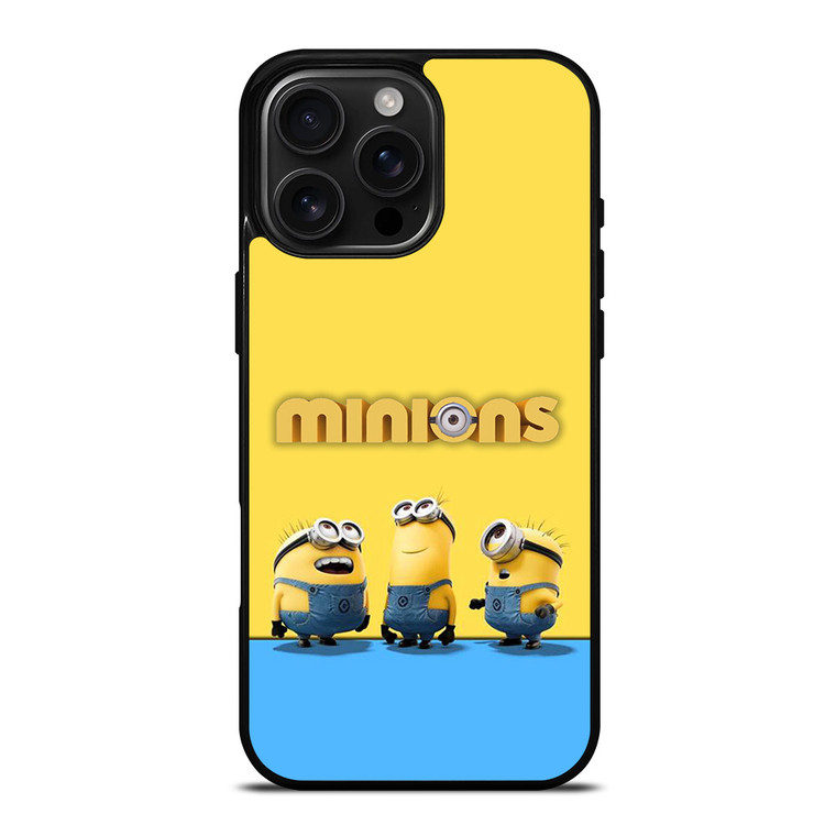MINIONS LOGO iPhone 16 Pro Max Case