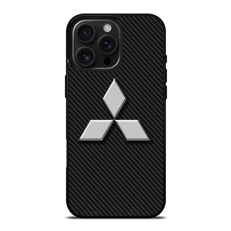 MITSUBISHI CARBON LOGO iPhone 16 Pro Max Case