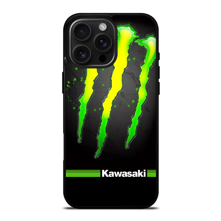 MONSTER KAWASAKI LOGO iPhone 16 Pro Max Case