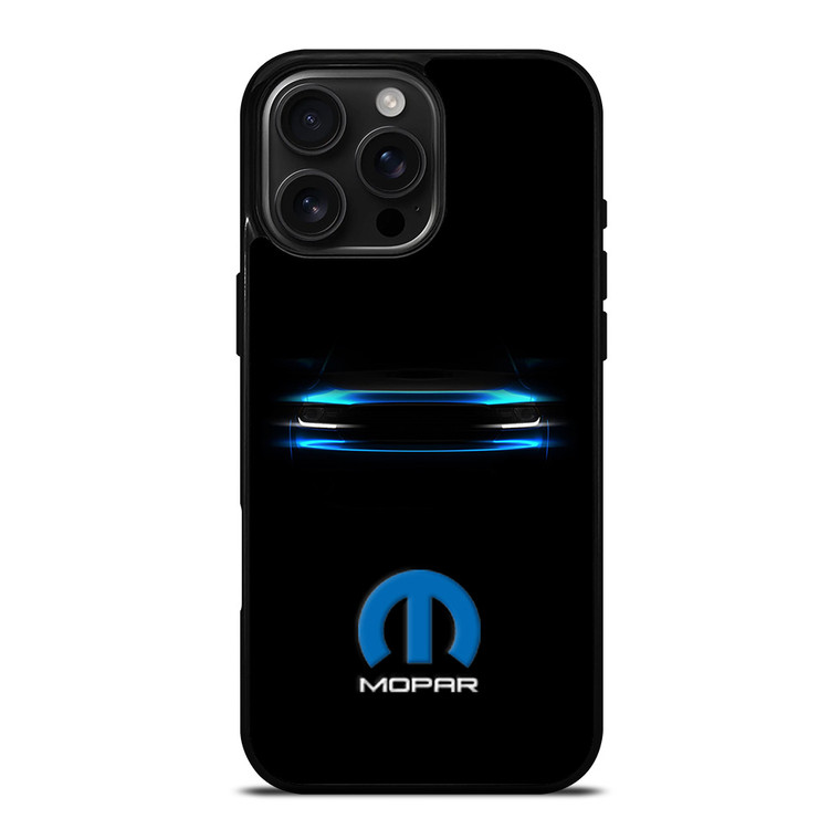 MOPAR CAR BLUE SYMBOL iPhone 16 Pro Max Case
