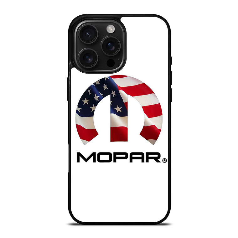MOPAR USA FLAG LOGO iPhone 16 Pro Max Case