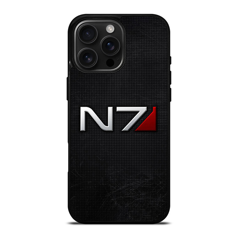 N7 MASS EFFECT PLATE EMBLEM iPhone 16 Pro Max Case