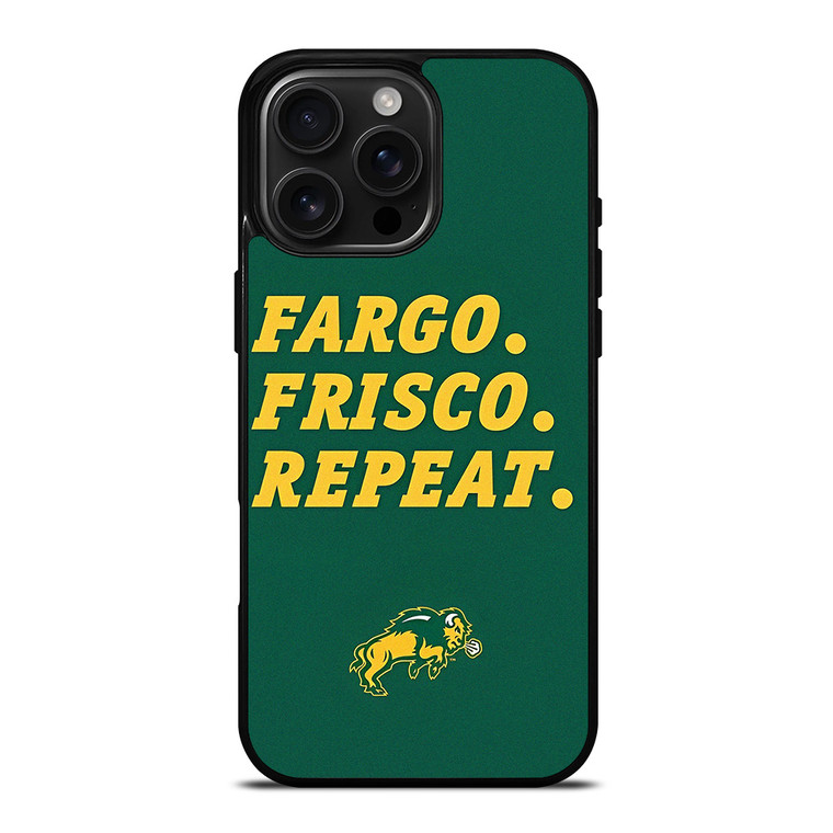 NORTH DAKOTA BISON PRIDE FOOTBALL NDSU iPhone 16 Pro Max Case