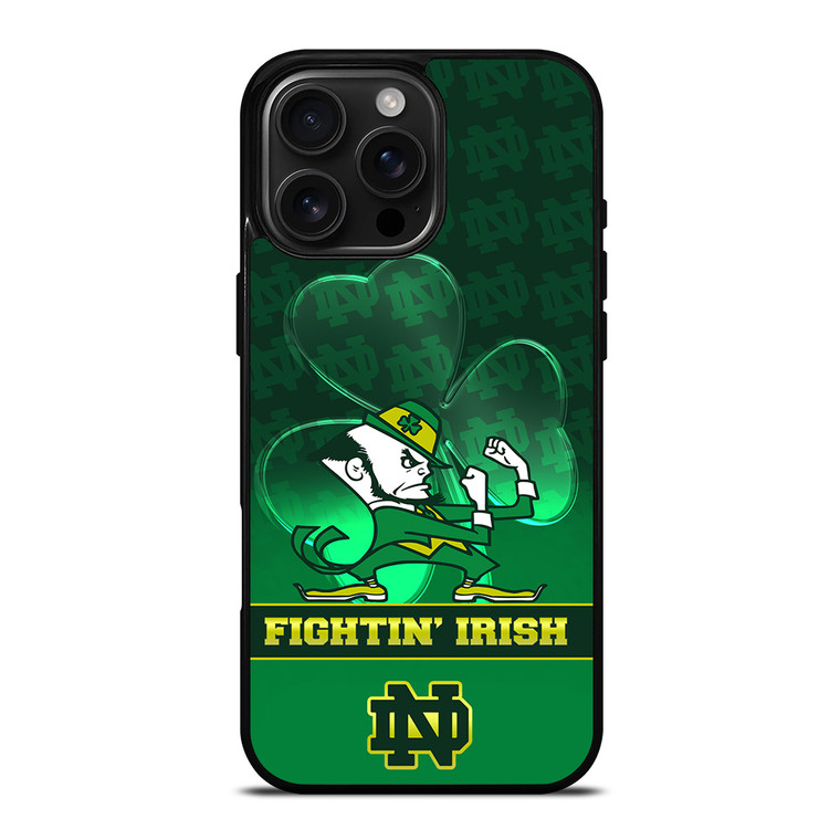 NOTRE DAME FIGHTING IRISH MASCOT iPhone 16 Pro Max Case NOTRE DAME FIGHTING IRISH MASCOT iPhone 16 Pro Max Case