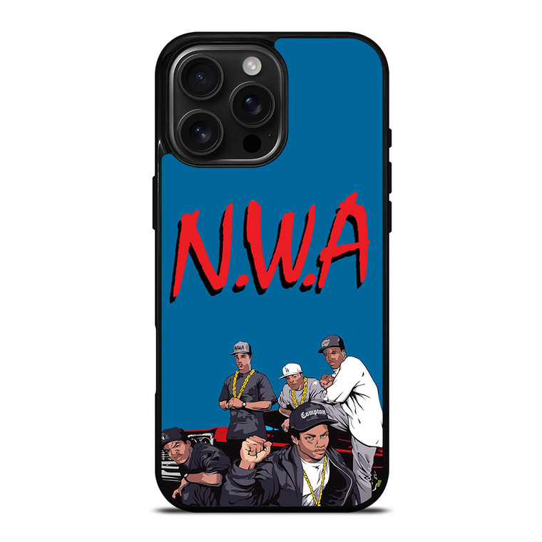 NWA NIGGAZ WIT ATTITUDES HIP HOP iPhone 16 Pro Max Case