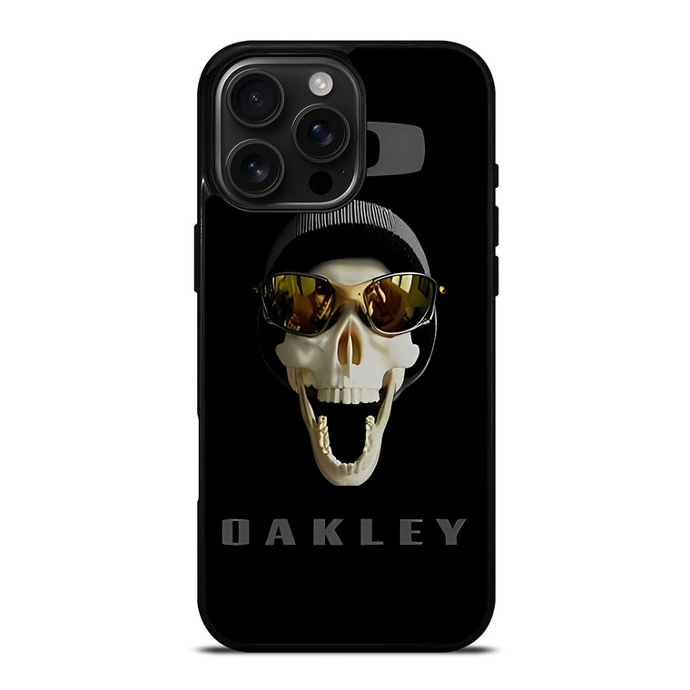 OAKLEY SUNGLASSES SKULL iPhone 16 Pro Max Case