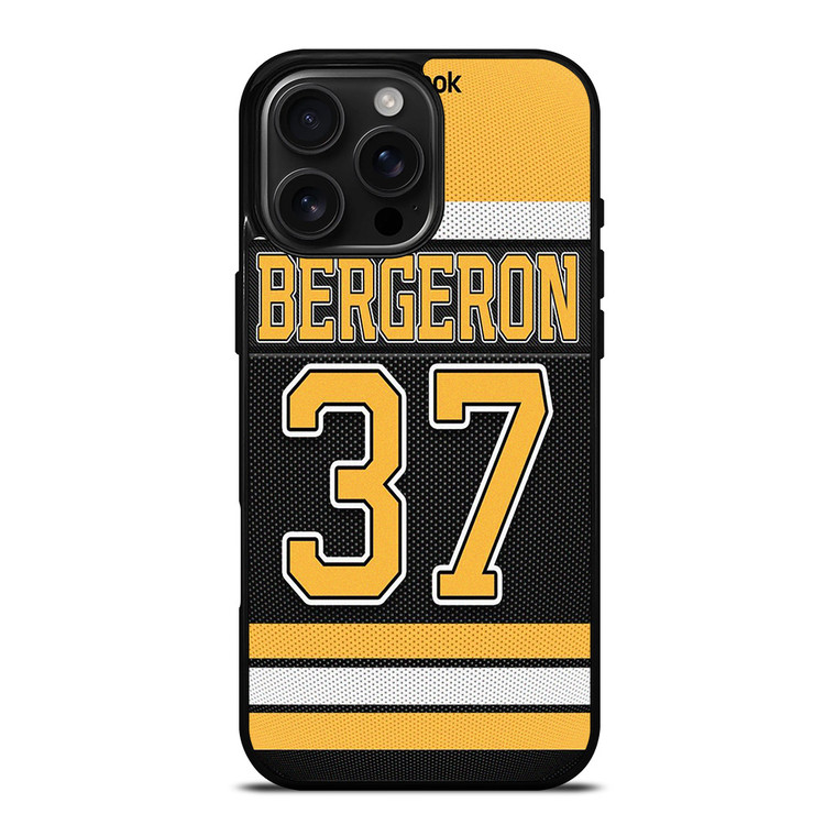 PATRICE BERGERON BOSTON BRUINS NHL iPhone 16 Pro Max Case PATRICE BERGERON BOSTON BRUINS NHL iPhone 16 Pro Max Case