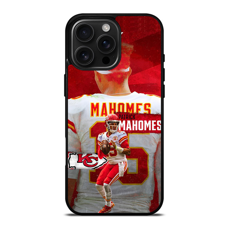 PATRICK MAHOMES 15 KANSAS CITY NFL iPhone 16 Pro Max Case PATRICK MAHOMES 15 KANSAS CITY NFL iPhone 16 Pro Max Case