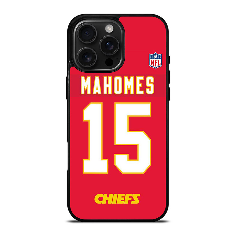 PATRICK MAHOMES KANSAS CITY CHIEFS KIT iPhone 16 Pro Max Case