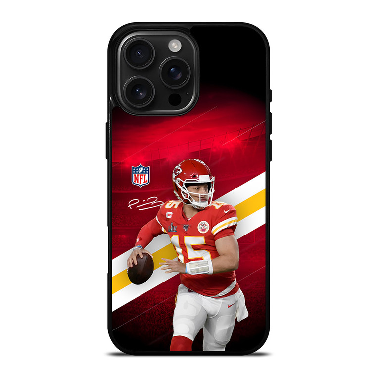 PATRICK MAHOMES KANSAS CITY NFL iPhone 16 Pro Max Case PATRICK MAHOMES KANSAS CITY NFL iPhone 16 Pro Max Case
