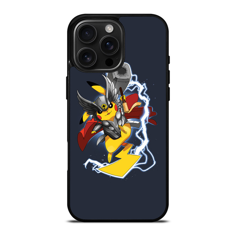 POKEMON PIKACHU THOR iPhone 16 Pro Max Case