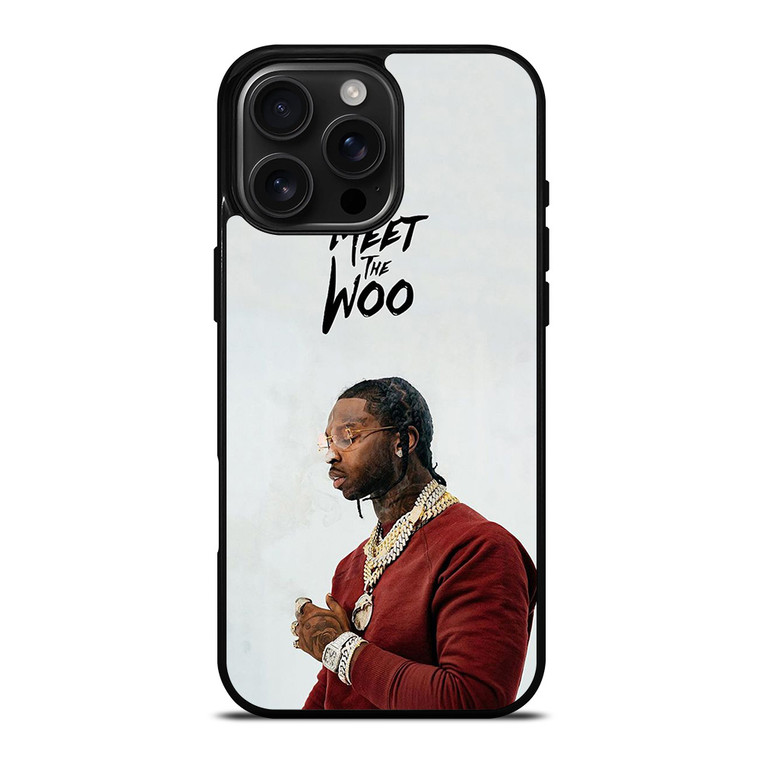 POP SMOKE MEET THE WOO iPhone 16 Pro Max Case POP SMOKE MEET THE WOO iPhone 16 Pro Max Case