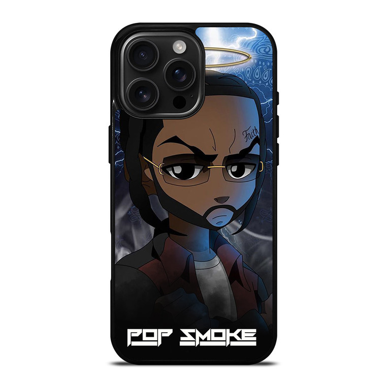 POP SMOKE RAPPER CARTOON LOGO iPhone 16 Pro Max Case