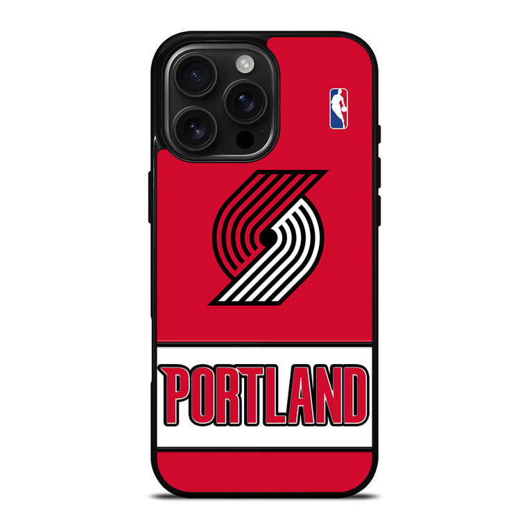 PORTLAND BLAZERS NIKE NBA iPhone 16 Pro Max Case
