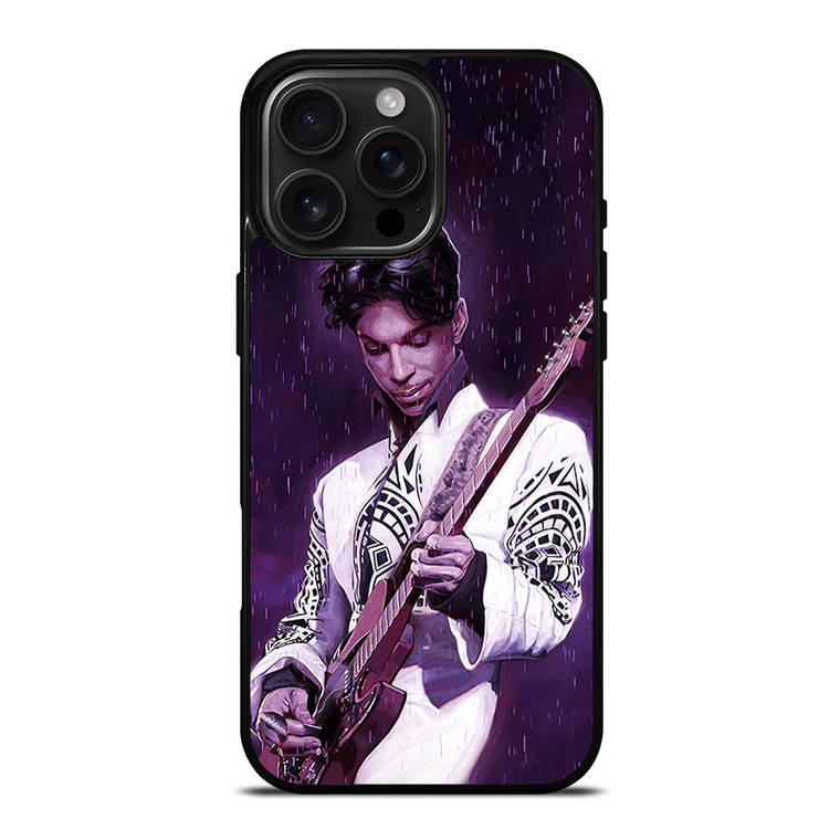 PRINCE PURPLE IN MEMORIAM GUITAR iPhone 16 Pro Max Case PRINCE PURPLE IN MEMORIAM GUITAR iPhone 16 Pro Max Case