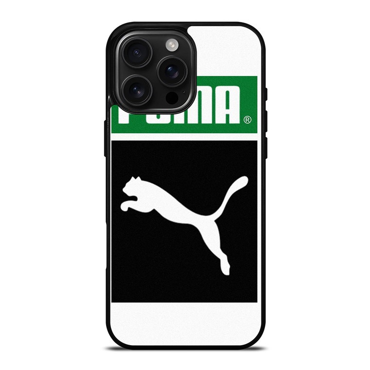 PUMA WHITE LOGO iPhone 16 Pro Max Case