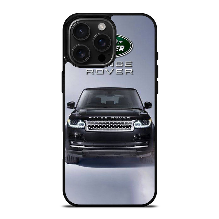 RANGE ROVER LAND ROVER BLACK CAR iPhone 16 Pro Max Case RANGE ROVER LAND ROVER BLACK CAR iPhone 16 Pro Max Case