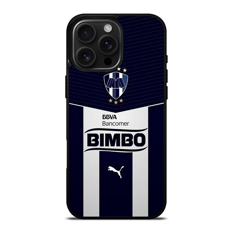 RAYADOS MONTERREY SOCCER LOGO iPhone 16 Pro Max Case