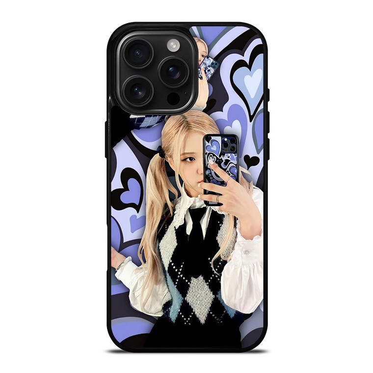 ROSE BLACKPINK LOVE VIOLET iPhone 16 Pro Max Case