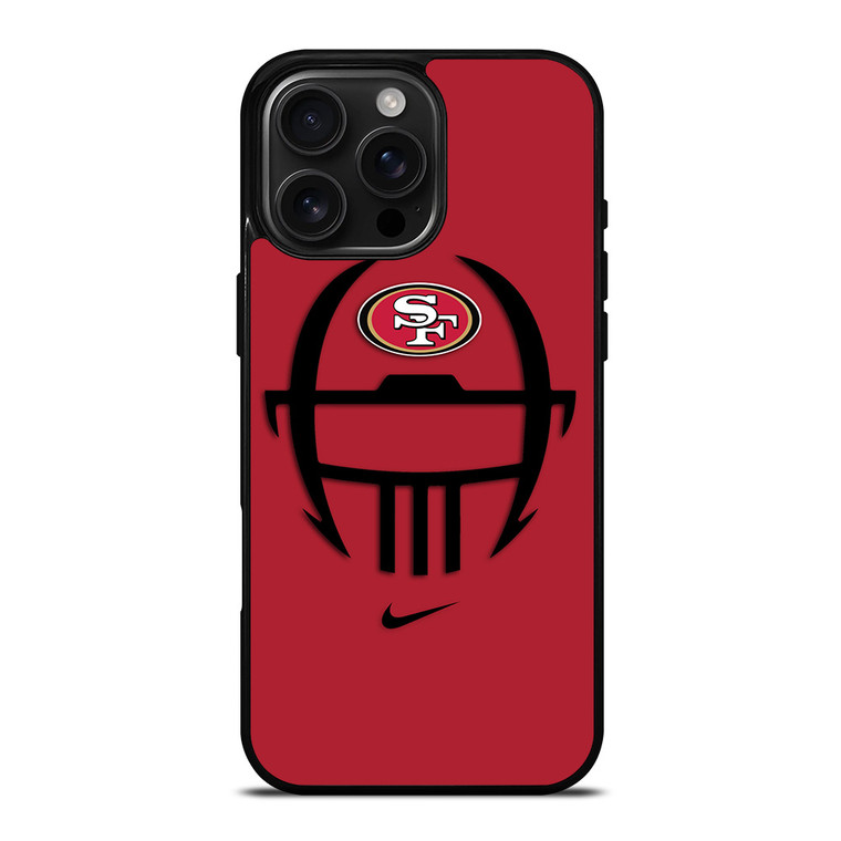 SAN FRANCISCO 49ERS HELMET iPhone 16 Pro Max Case