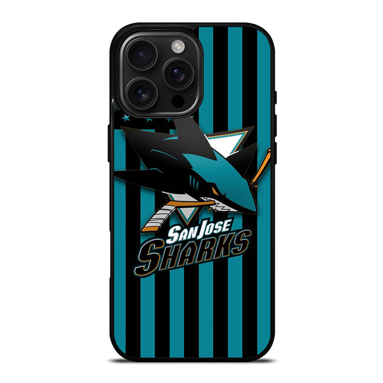 SAN JOSE SHARKS SYMBOL iPhone 16 Pro Max Case