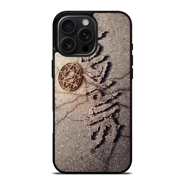 SLIPKNOT BAND ASPHALT LOGO iPhone 16 Pro Max Case