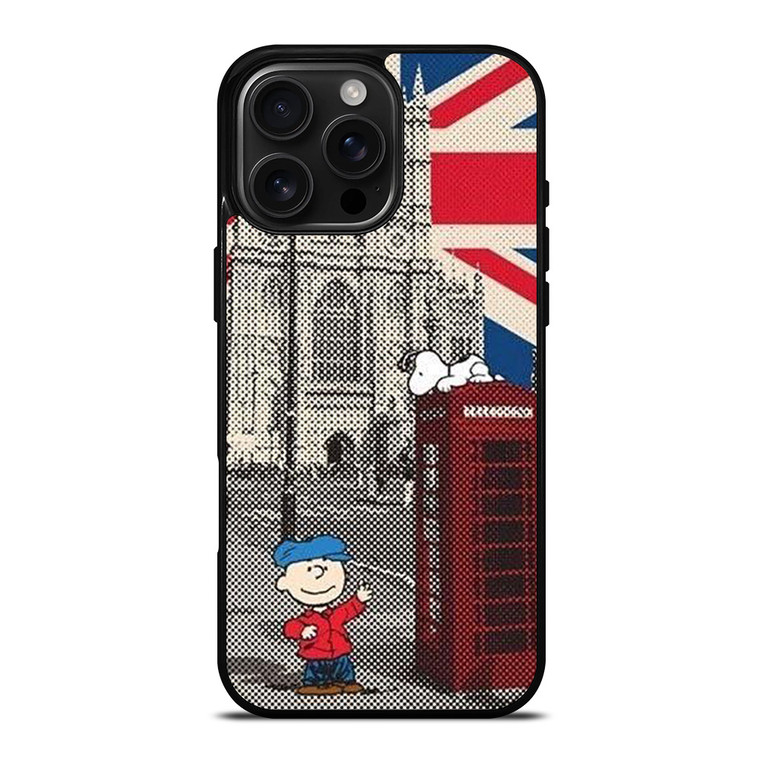 SNOOPY BOX TELEPHONE iPhone 16 Pro Max Case