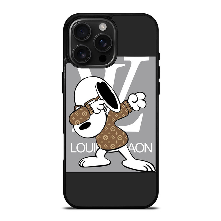 SNOOPY BROWN LOUIS iPhone 16 Pro Max Case