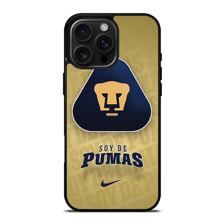 SOY DE PUMAS UNAM FOOTBALL iPhone 16 Pro Max Case