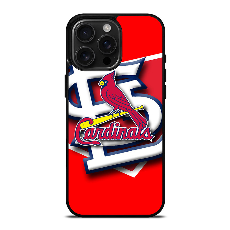 ST LOUIS CARDINALS MLB LOGO iPhone 16 Pro Max Case