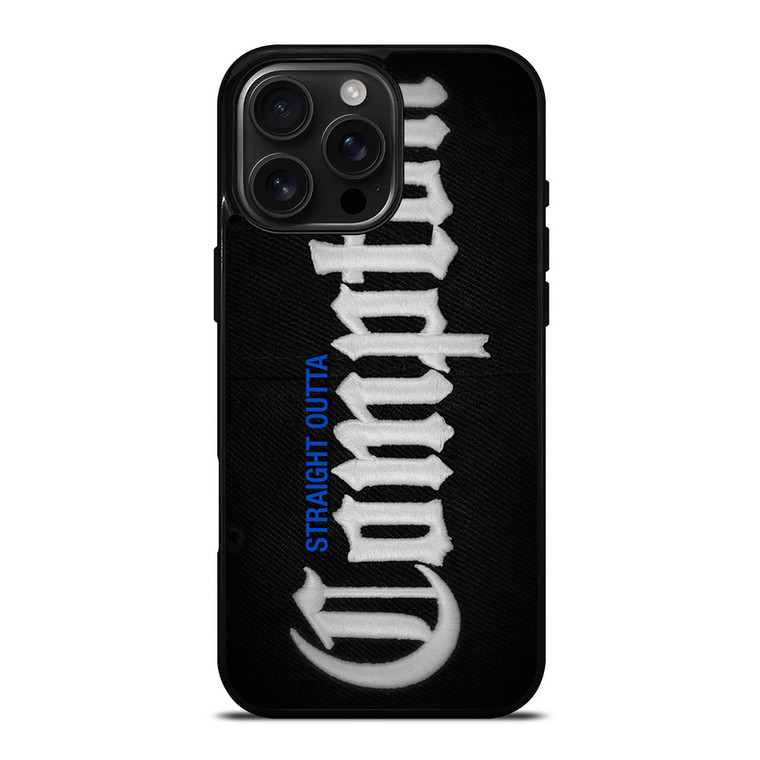 STRAIGHT OUTTA COMPTON EMBOSS iPhone 16 Pro Max Case