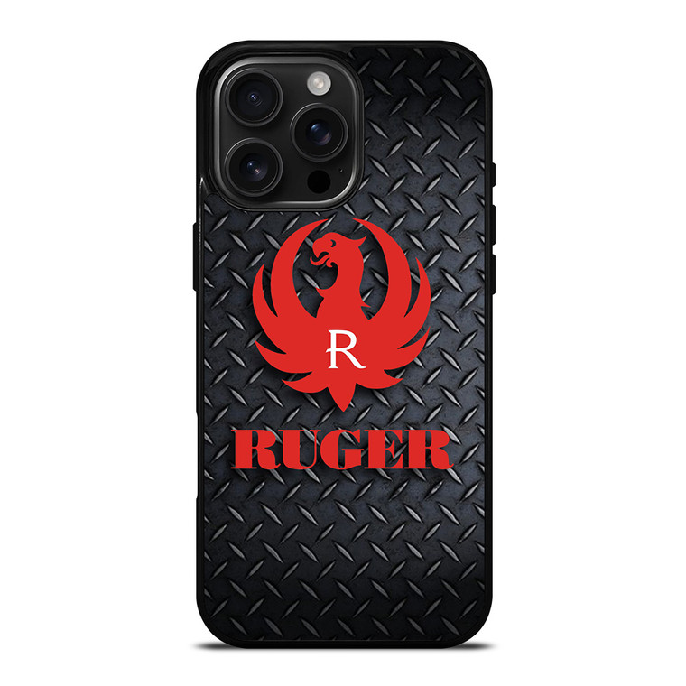 STURM RUGER FIREARM PLATE LOGO iPhone 16 Pro Max Case