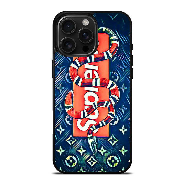 SUPREME AND SNAKE iPhone 16 Pro Max Case SUPREME AND SNAKE iPhone 16 Pro Max Case